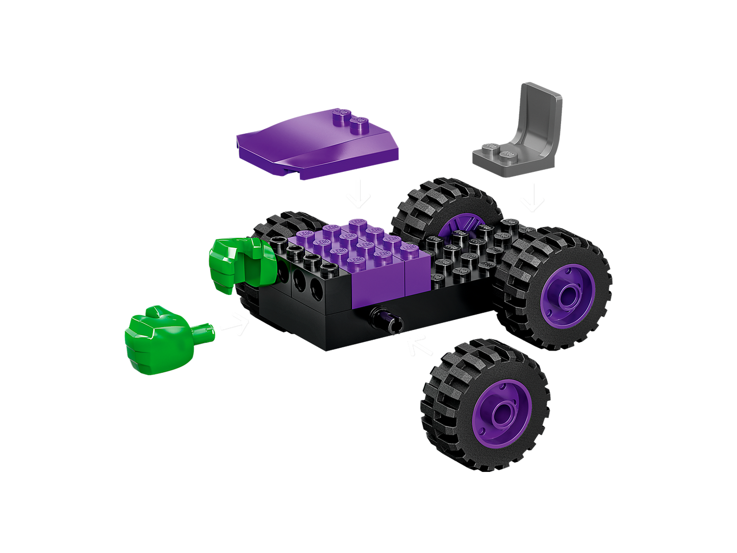 Lego Information Lego Spiderman Monster Truck Instructions Purple