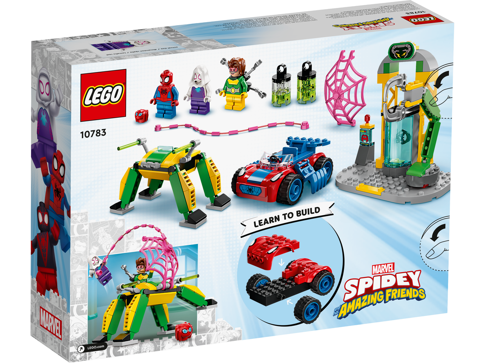 LEGO Marvel Spider-Man at Doc Ock’s Lab 10783