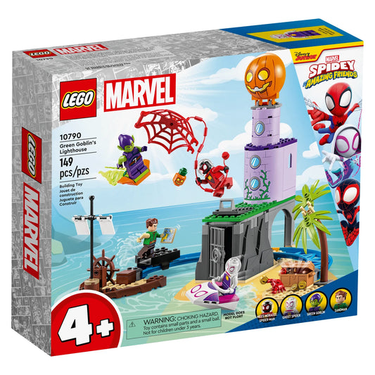 Lego Marvel Team Spidey at Green Goblin's Lighthouse 10790