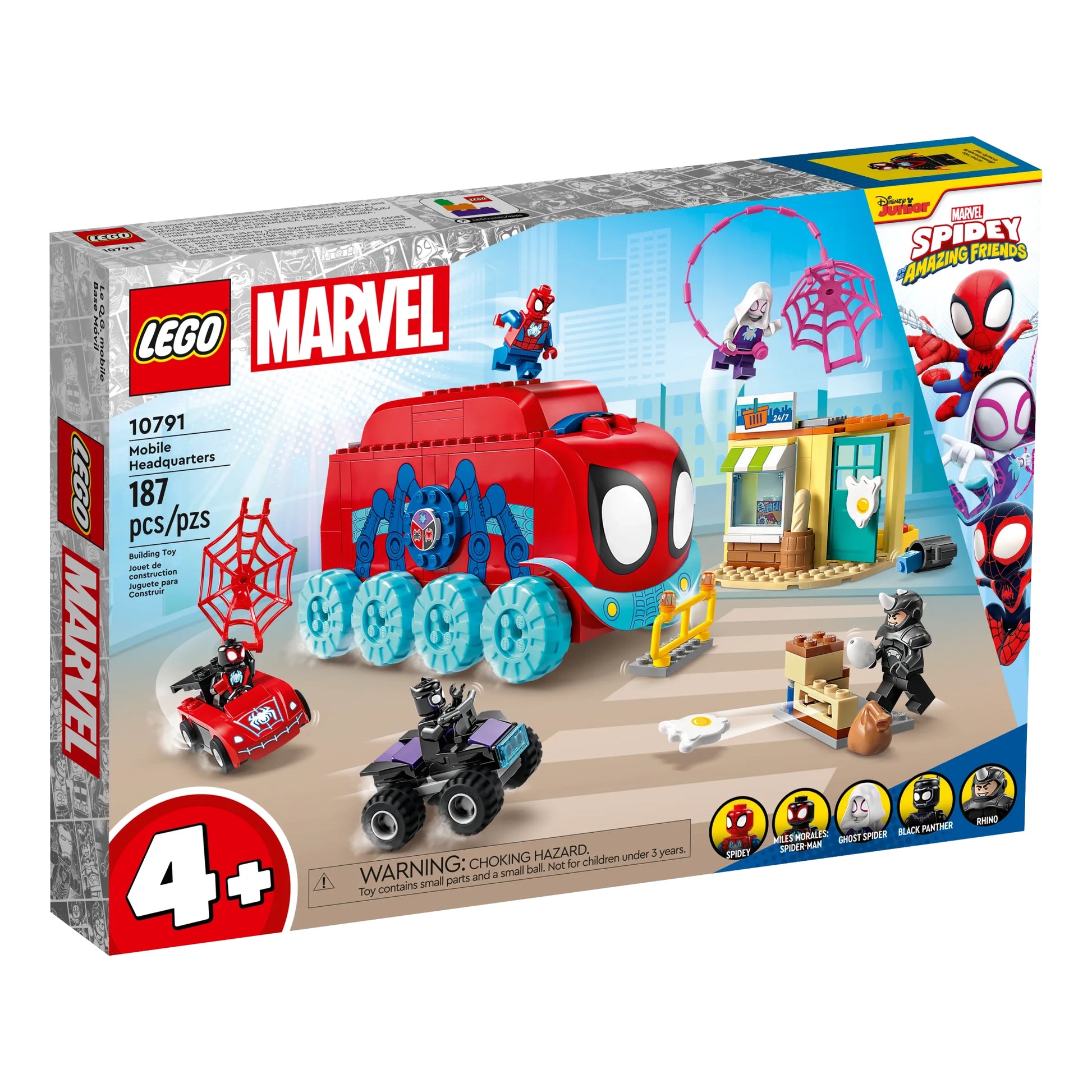 Lego Marvel Team Spidey's Mobile Headquarters 10791