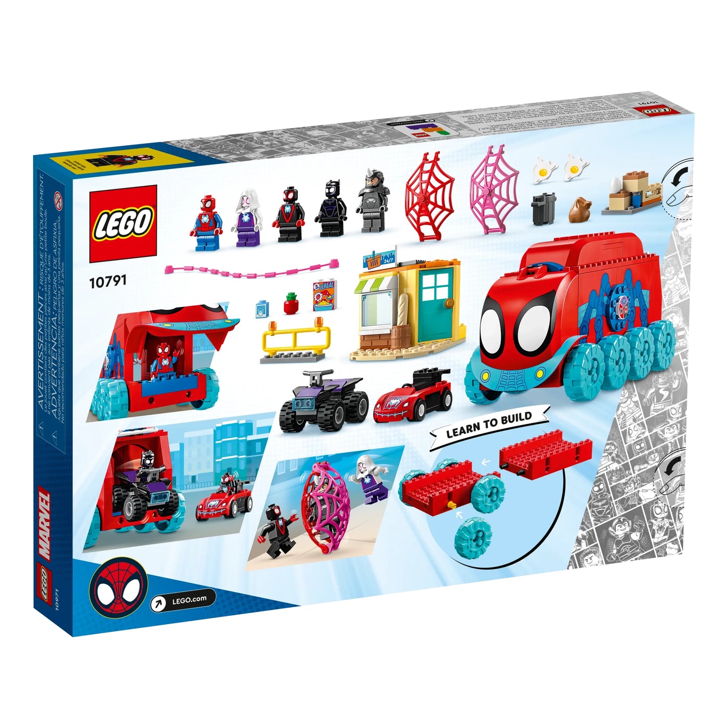 Lego Marvel Team Spidey's Mobile Headquarters 10791