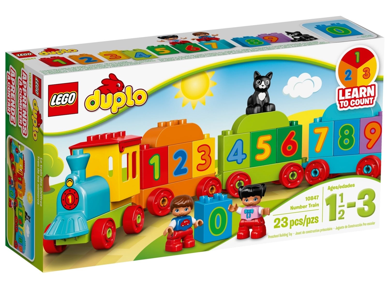Lego Duplo Number Train 10847