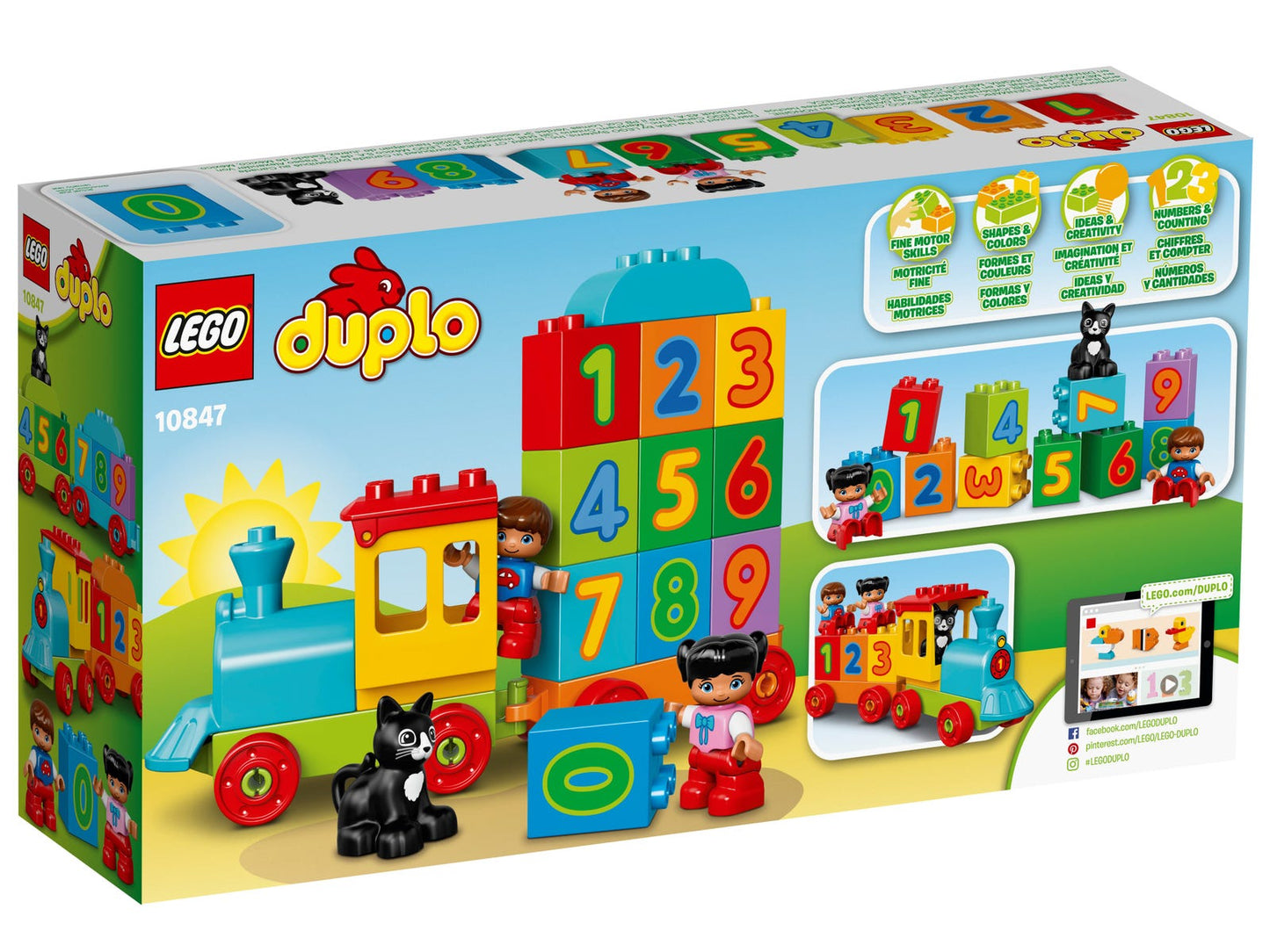 Lego Duplo Number Train 10847