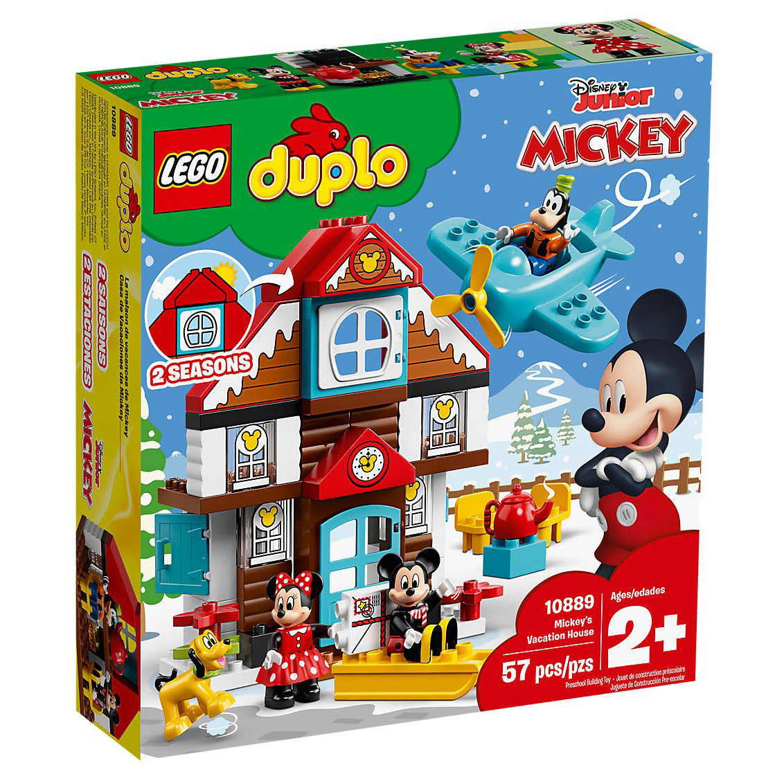 Lego Duplo Mickey's Vacation House 10889