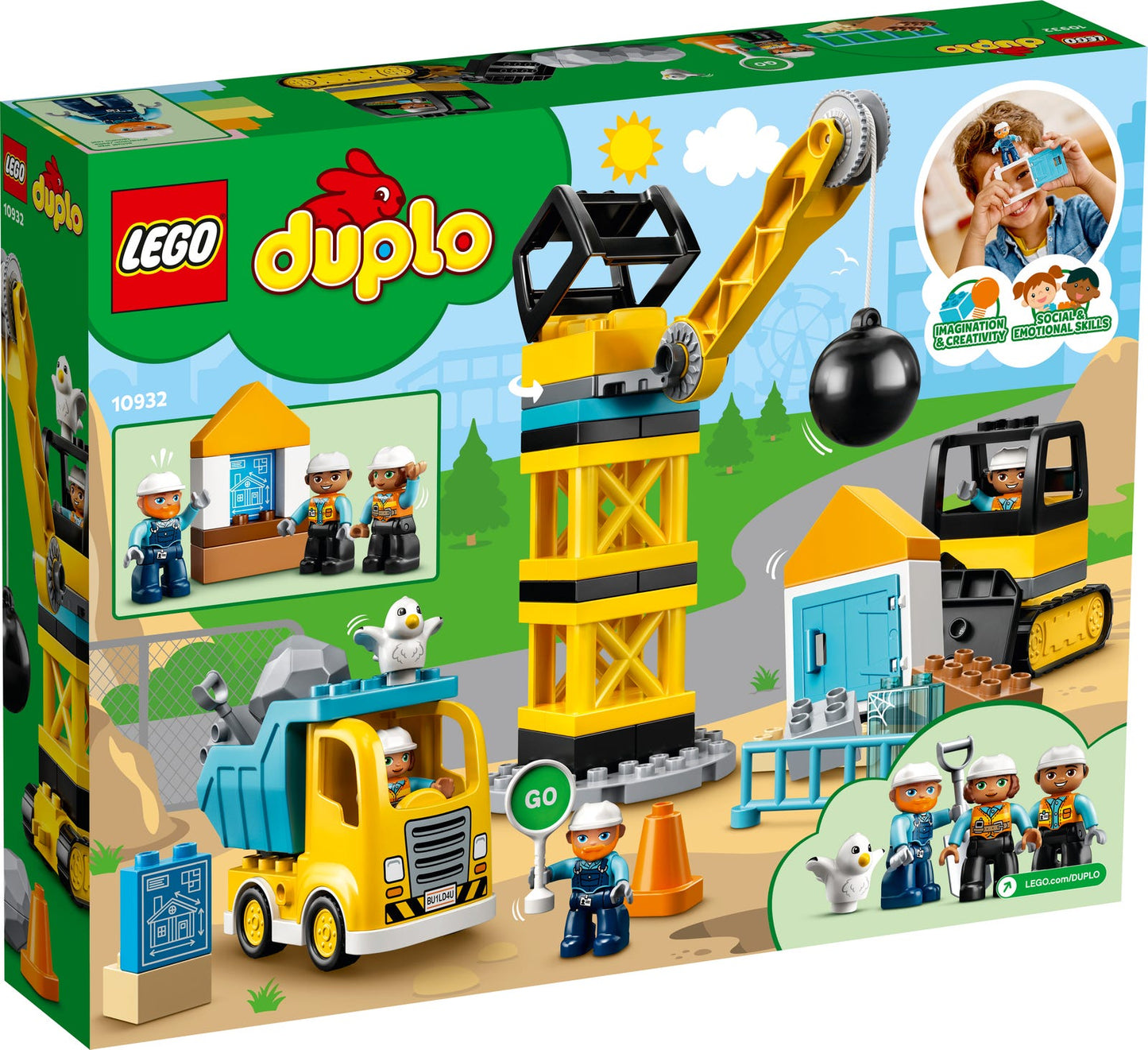 LEGO Duplo Wrecking Ball Demolition 10932
