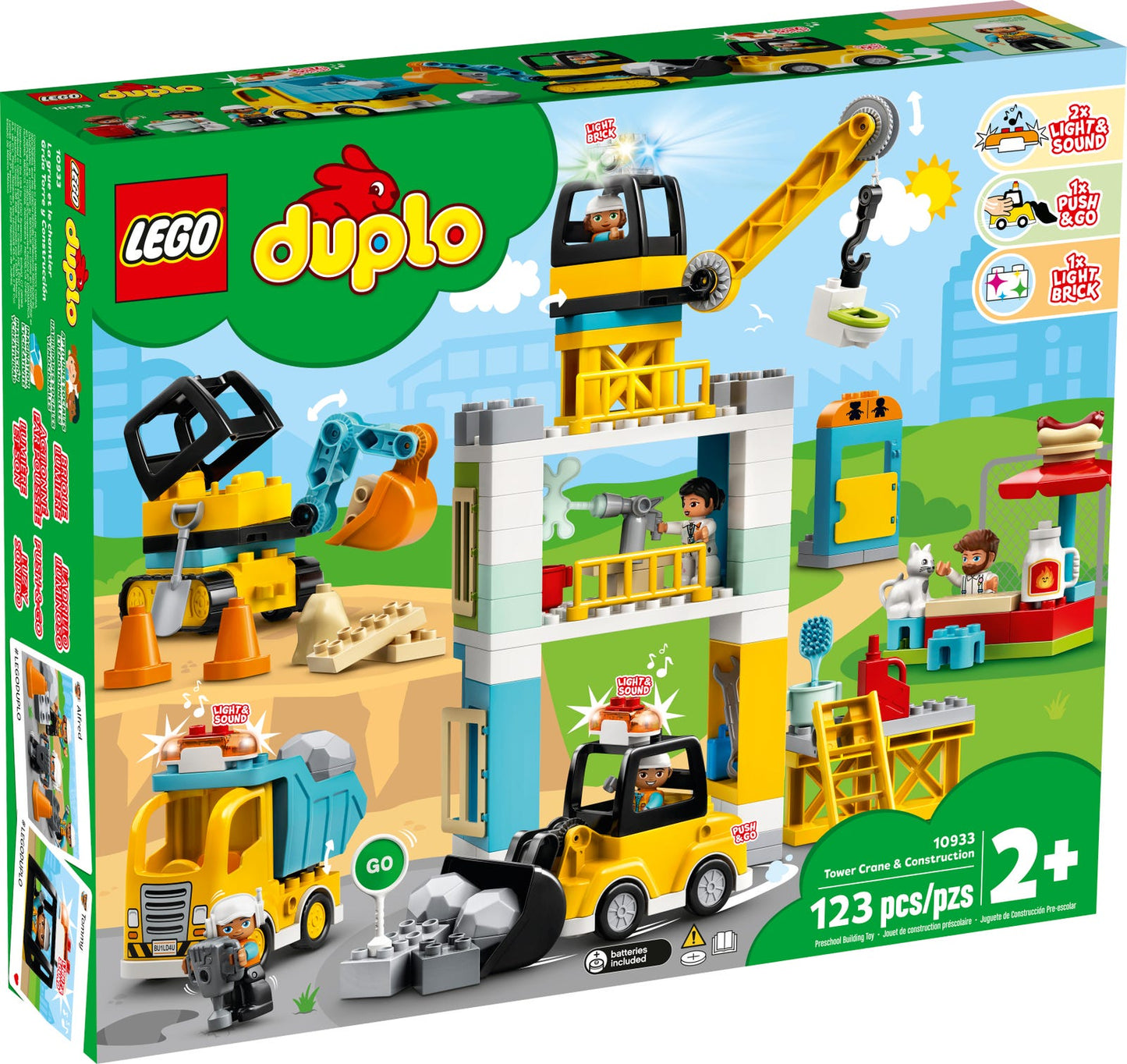 LEGO Duplo Tower Crane & Construction 10933