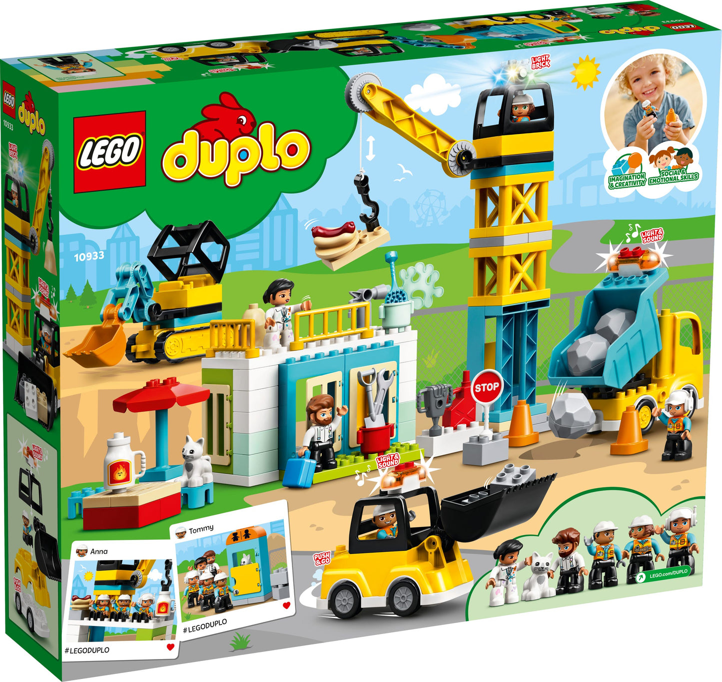 LEGO Duplo Tower Crane & Construction 10933