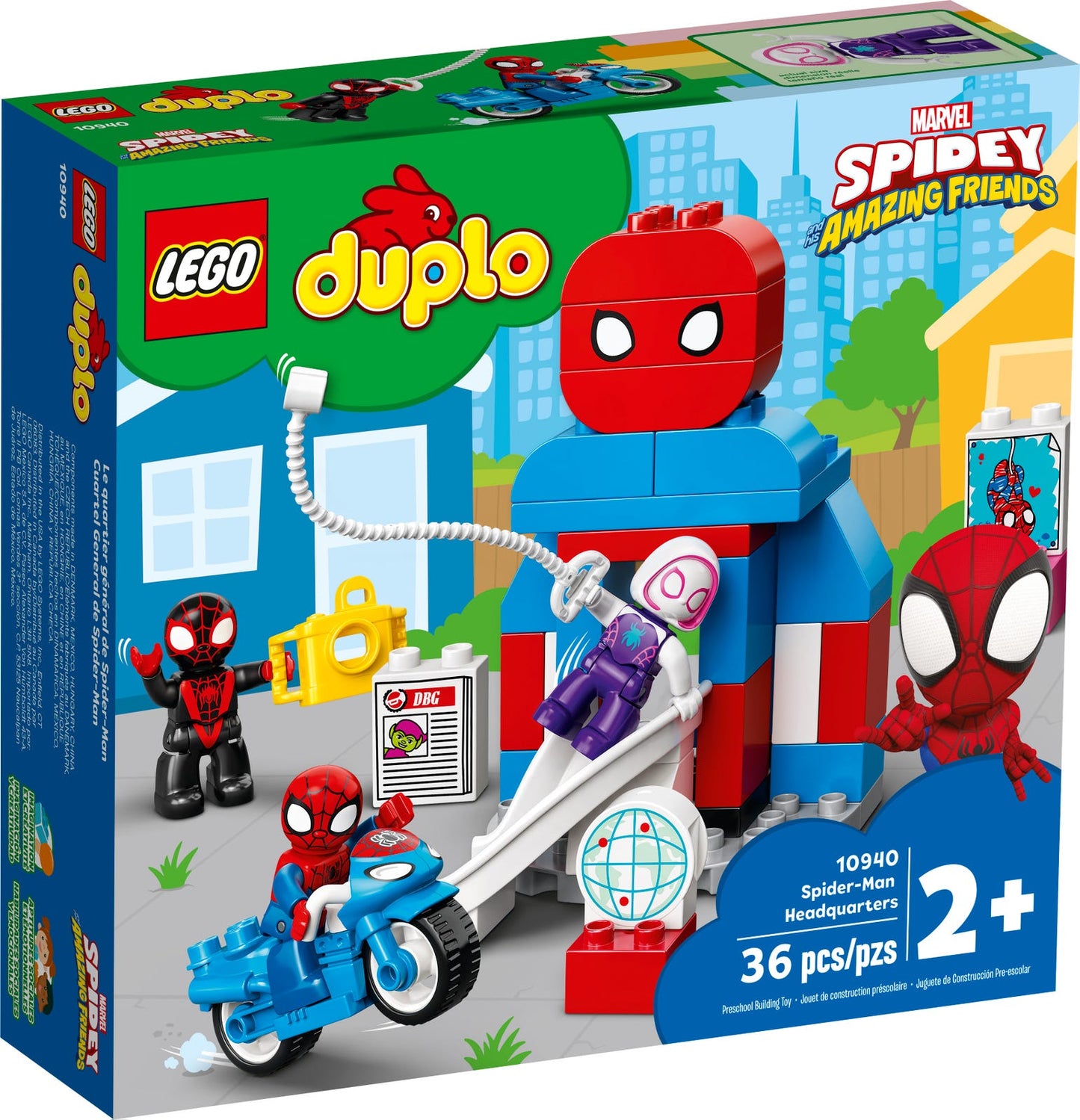 Lego Duplo Spider-Man Headquarters 10940