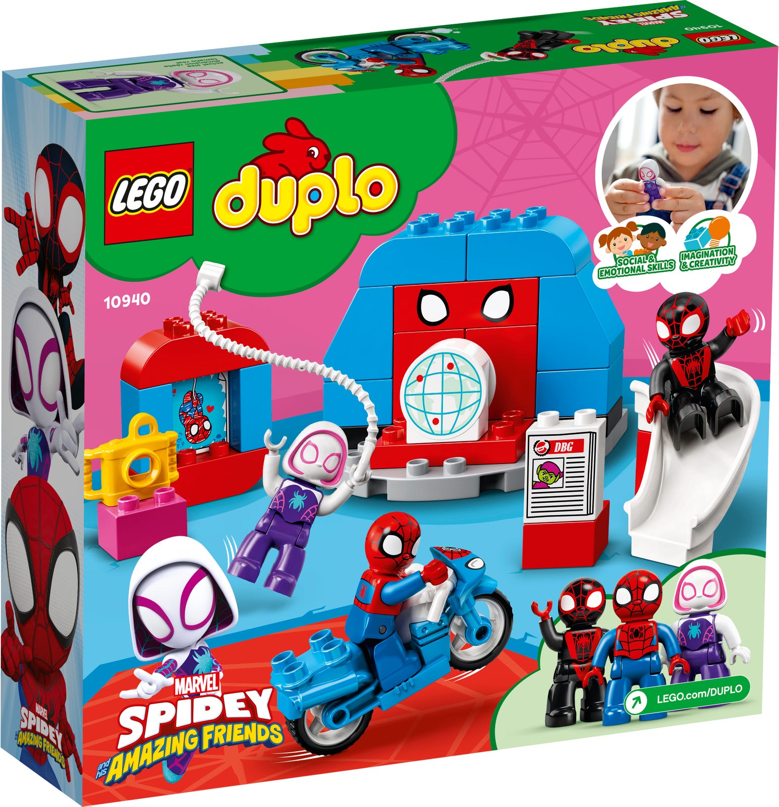 Lego Duplo Spider-Man Headquarters 10940