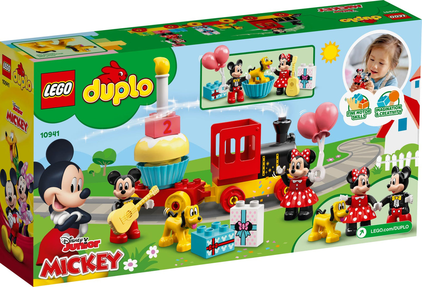 LEGO Duplo Disney Mickey & Minnie Birthday Train 10941