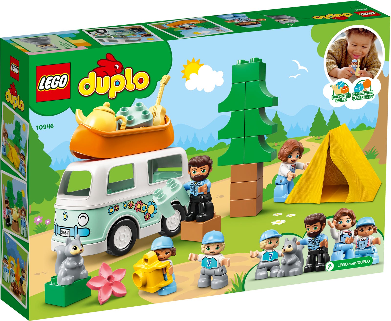 Lego Duplo Family Camping Van Adventure 10946