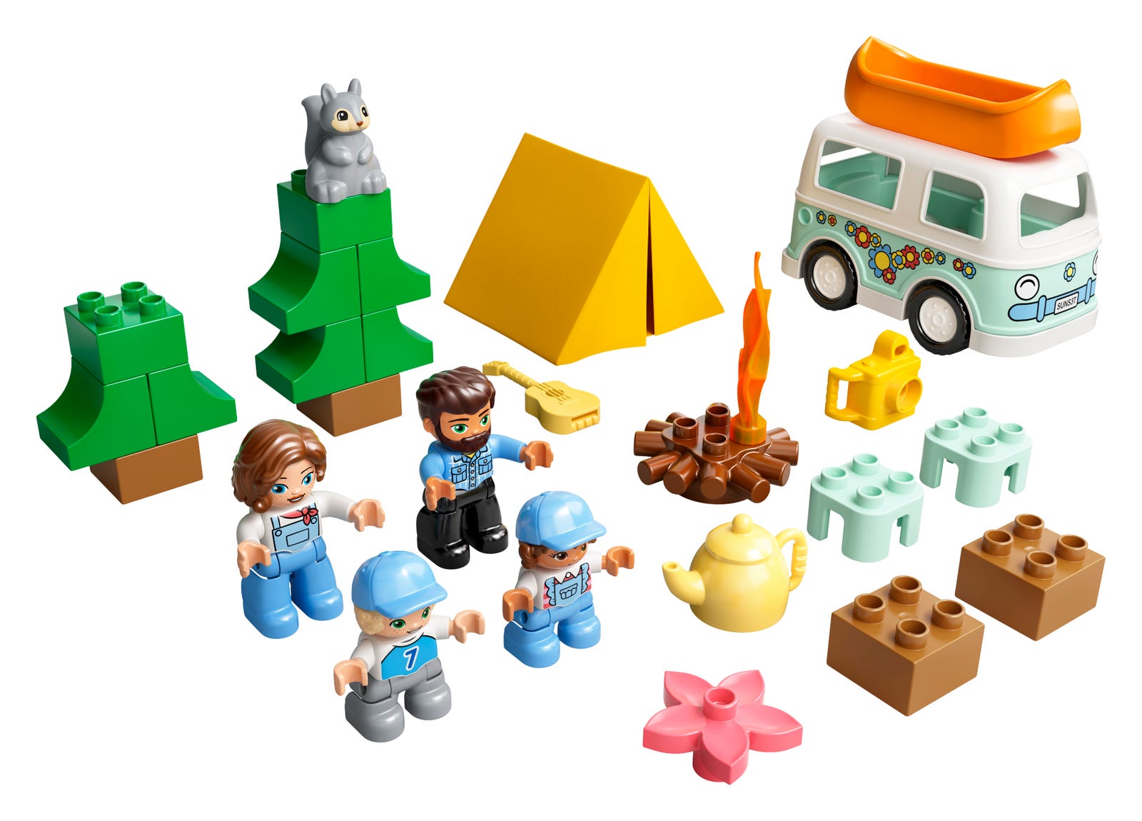 Lego Duplo Family Camping Van Adventure 10946
