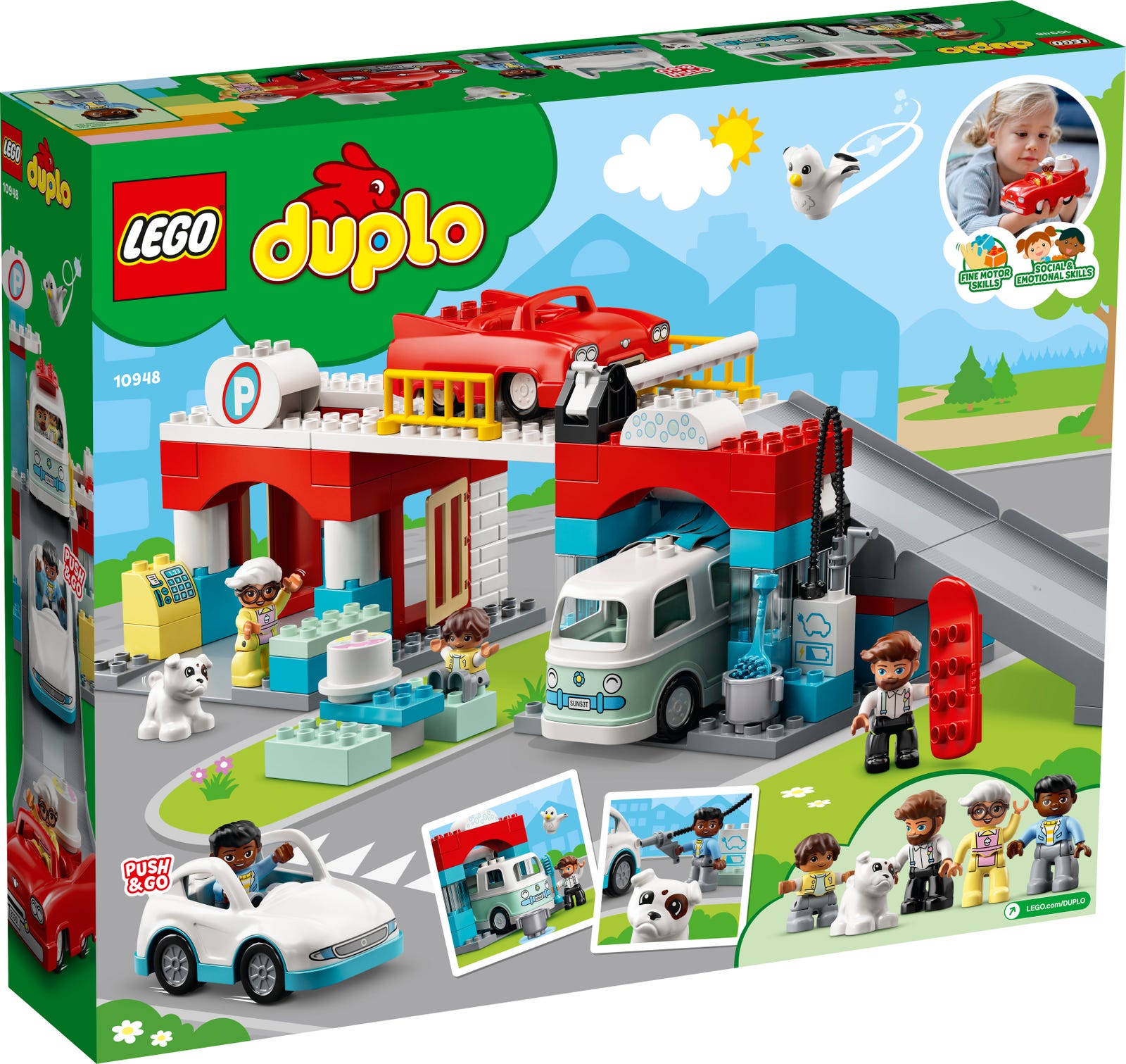 Lego Duplo Parking Garage & Car Wash 10948