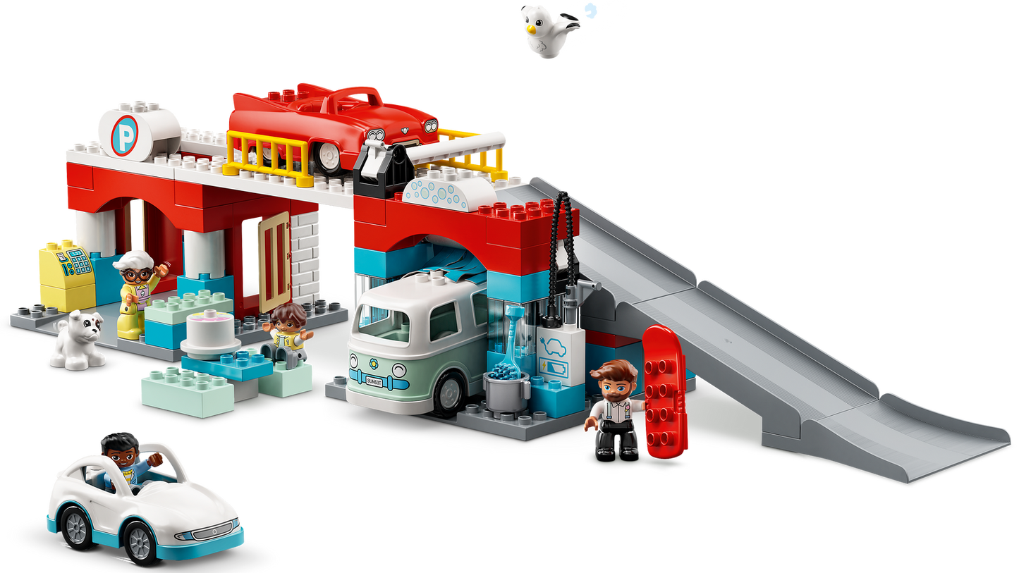 Lego Duplo Parking Garage & Car Wash 10948