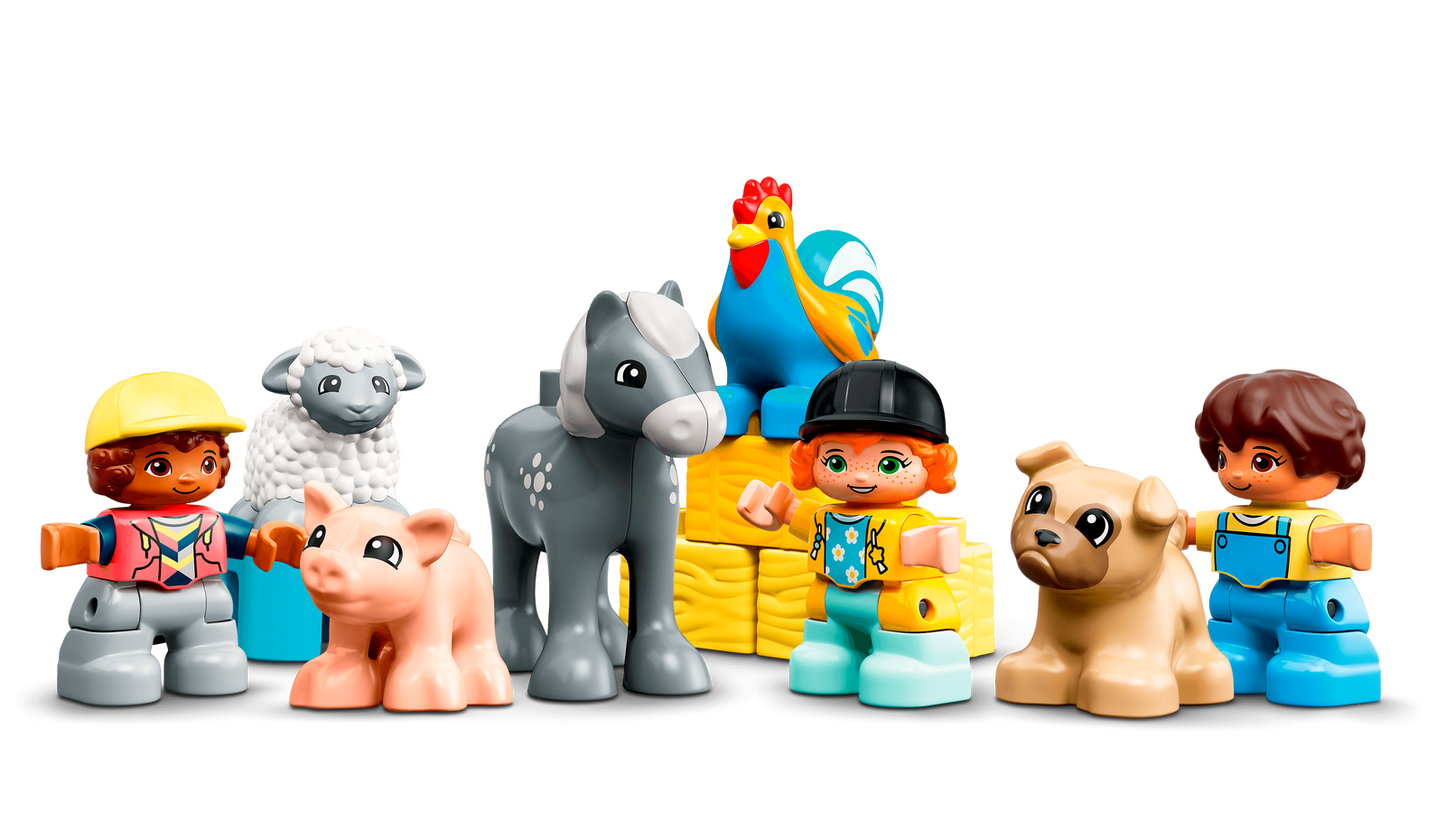 LEGO Duplo Barn, Tractor & Farm Animal Care 10952