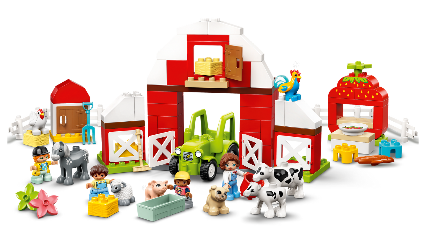 LEGO Duplo Barn, Tractor & Farm Animal Care 10952