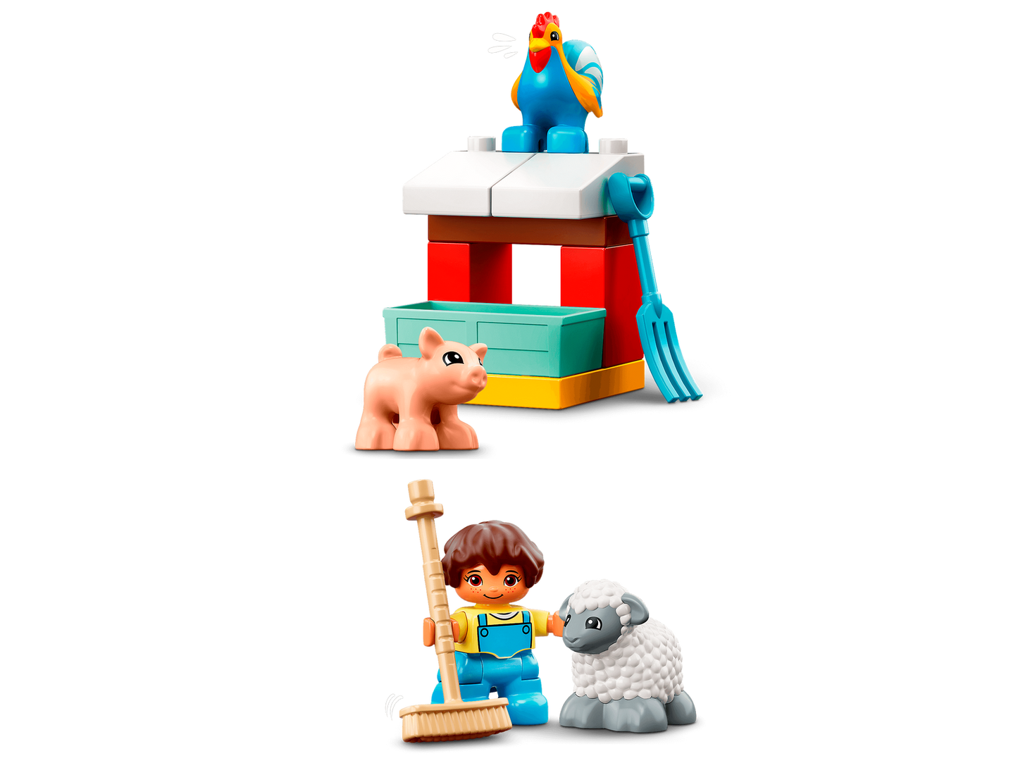 LEGO Duplo Barn, Tractor & Farm Animal Care 10952