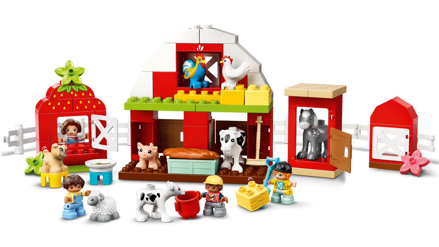 LEGO Duplo Barn, Tractor & Farm Animal Care 10952