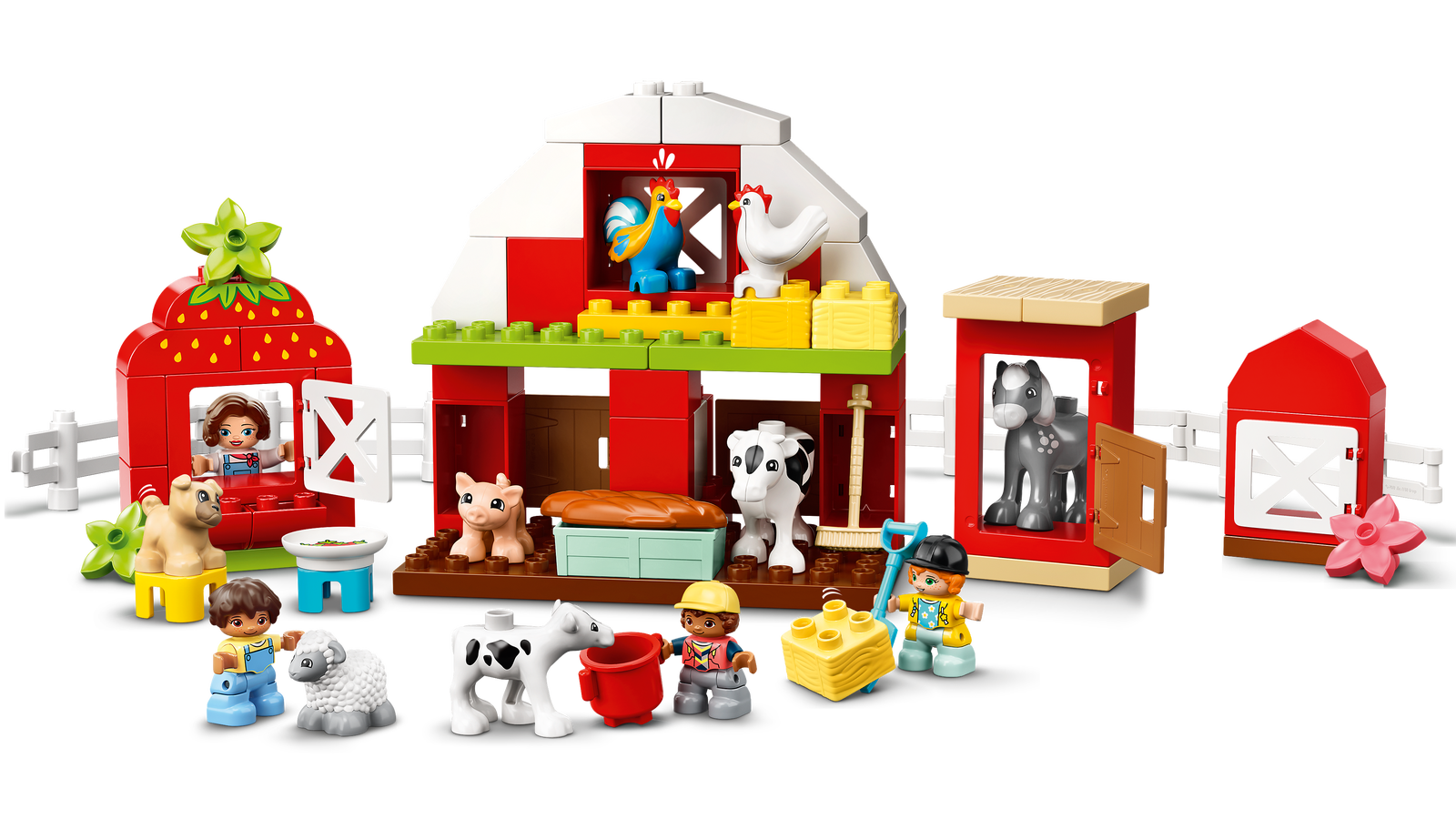LEGO Duplo Barn, Tractor & Farm Animal Care 10952