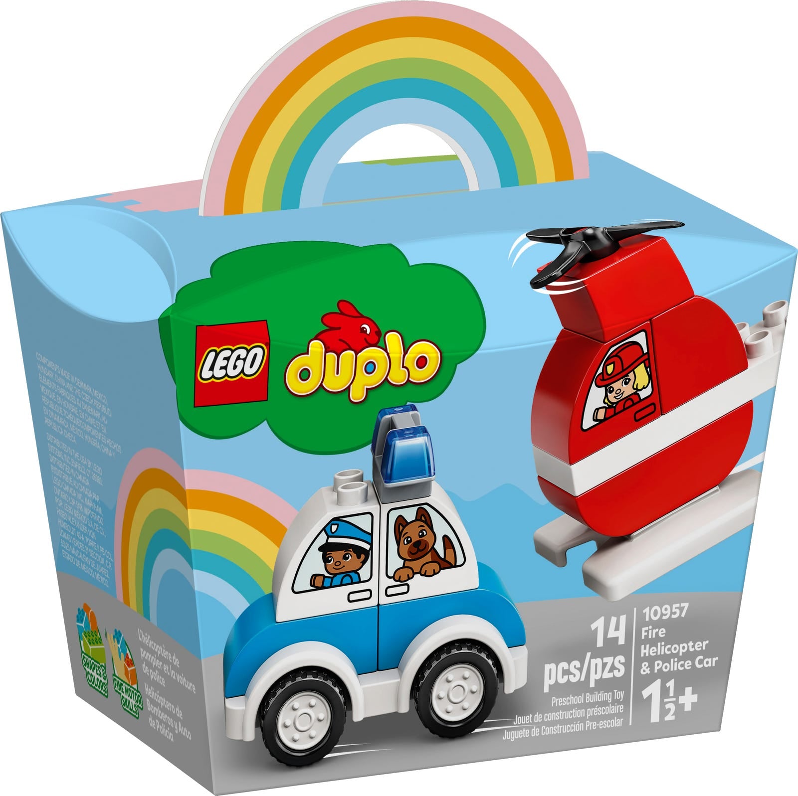 LEGO Duplo Fire Helicopter & Police Car 10957