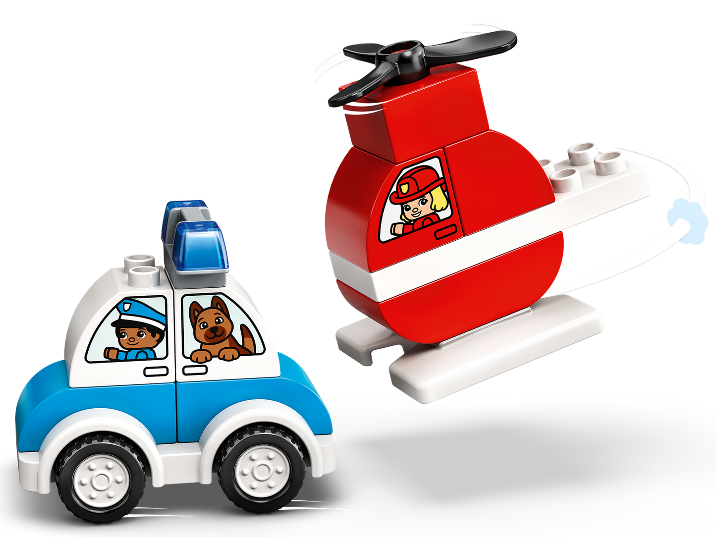 LEGO Duplo Fire Helicopter & Police Car 10957