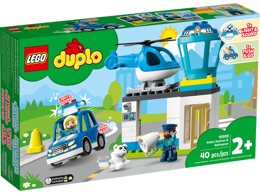 Duplo Police Station & Helicopter 10959