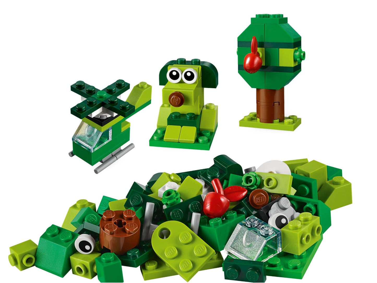 LEGO Classic Creative Green Bricks 11007