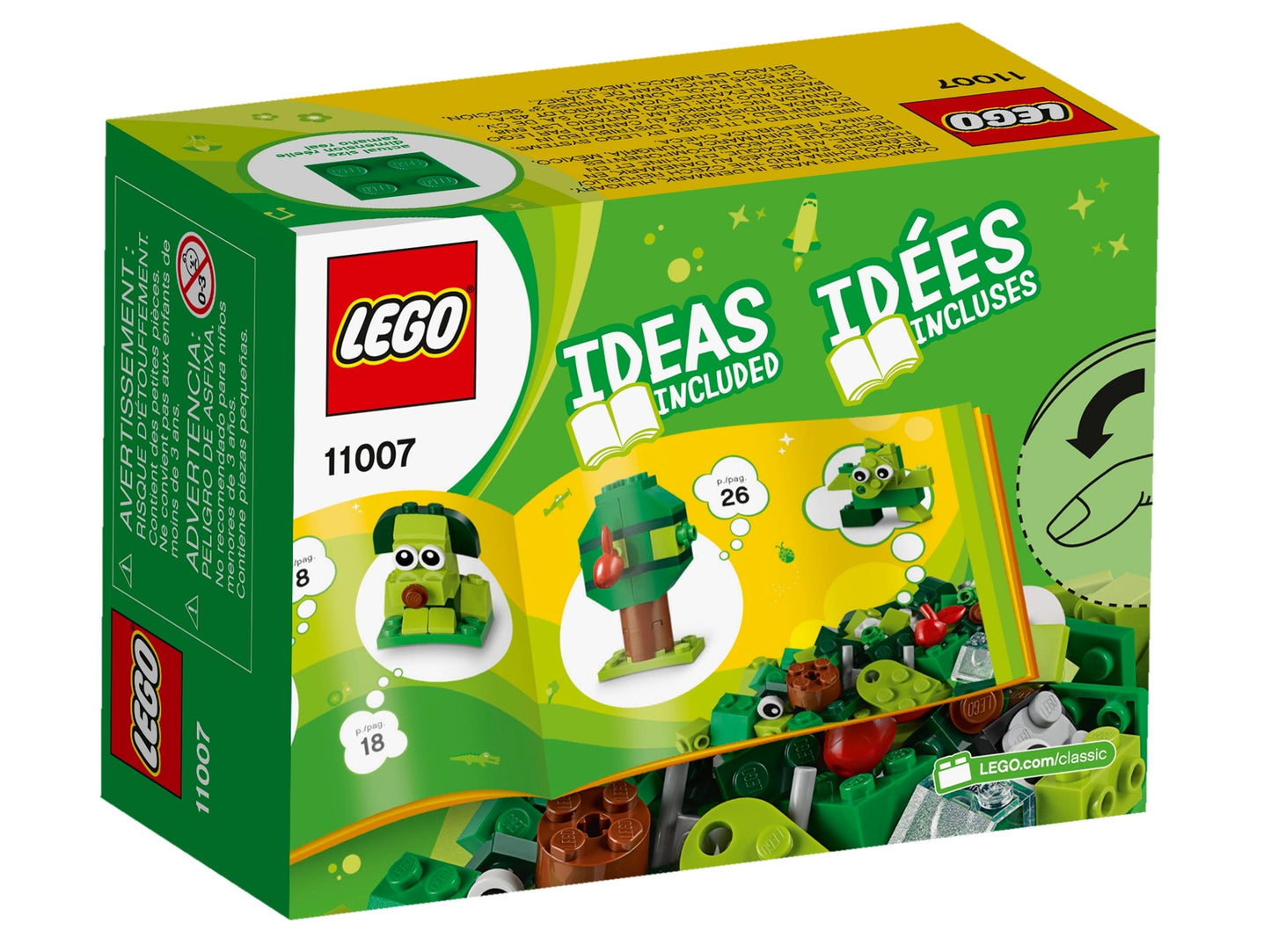 LEGO Classic Creative Green Bricks 11007