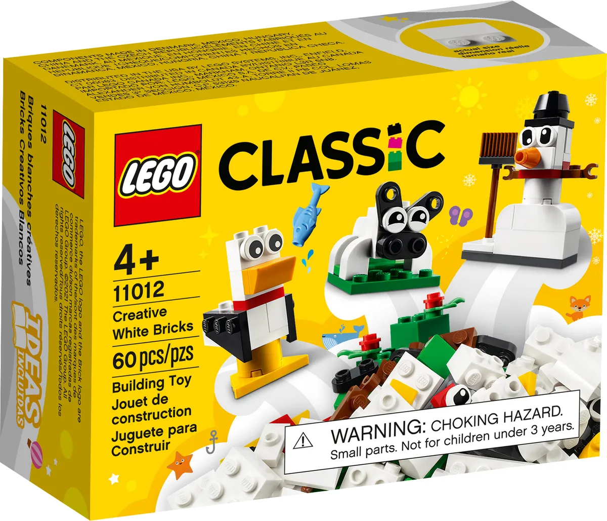 LEGO Classic Creative White Bricks 11012
