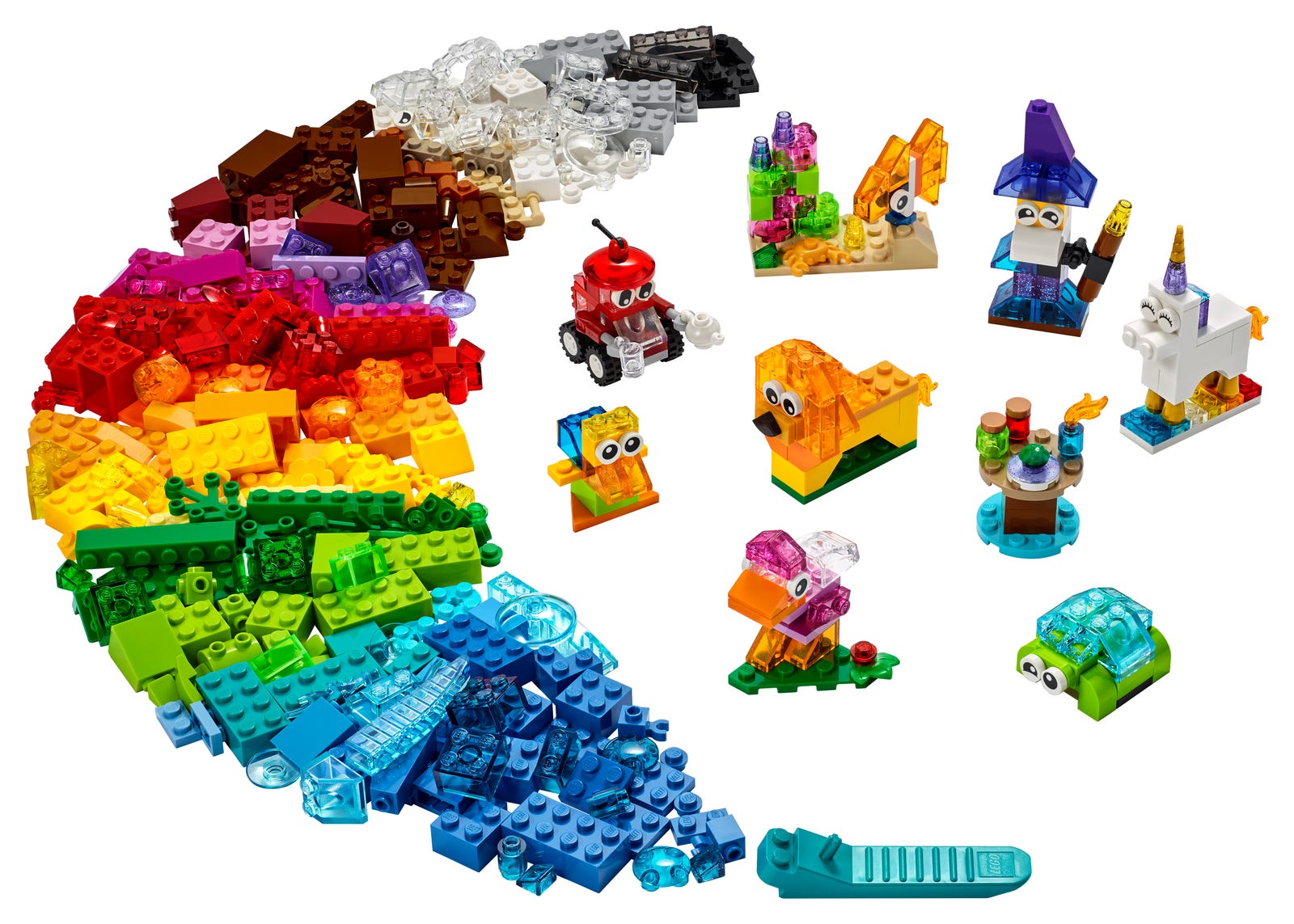 LEGO Classic Creative Transparent Bricks 11013