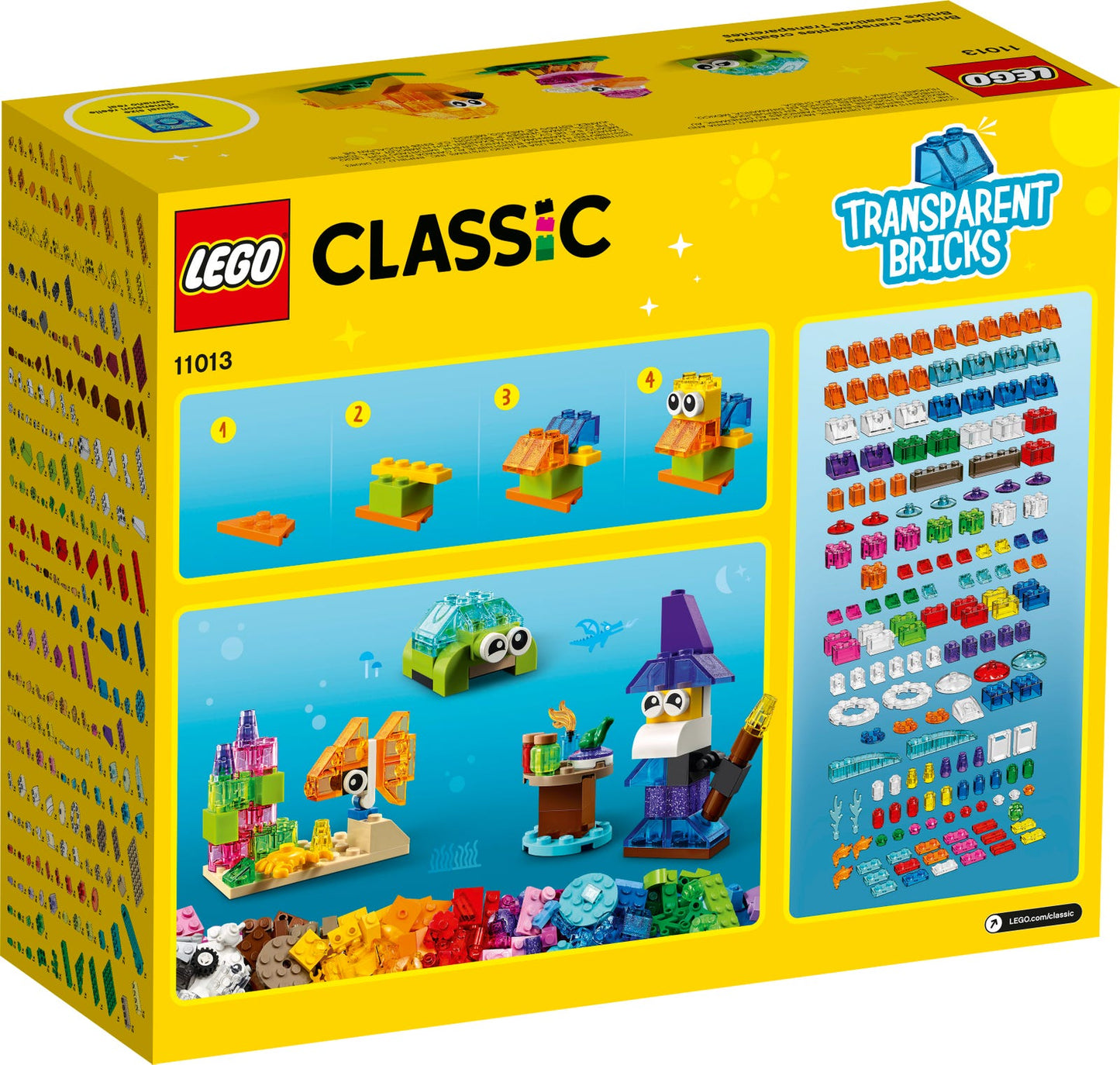 LEGO Classic Creative Transparent Bricks 11013