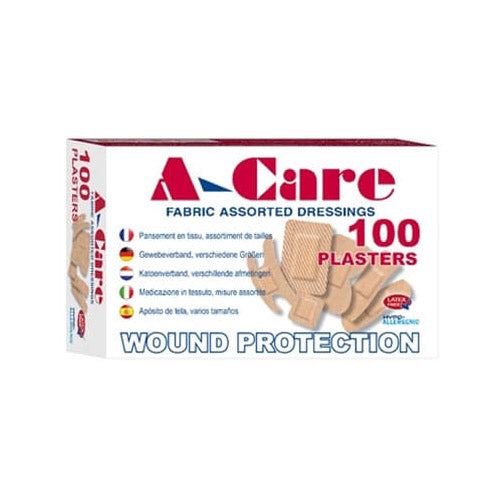Aero Healthcare Assorted Fabric Plasters 100-Pack
