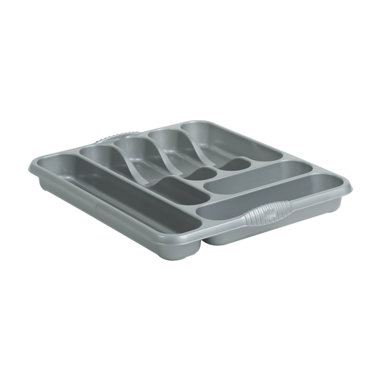 Wham Casa Large Cutlery Tray Silver