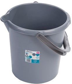 Wham Casa Bucket Silver 16L