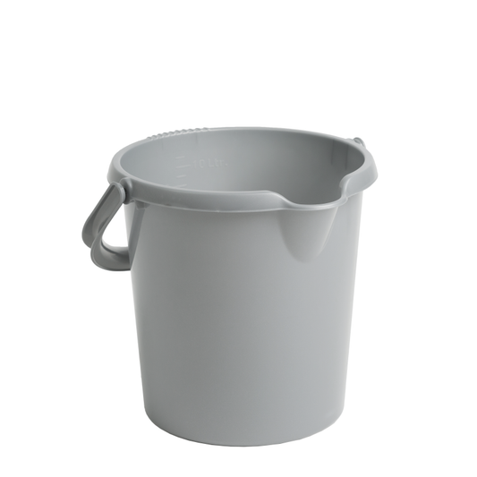 Wham Casa Bucket Silver 10L