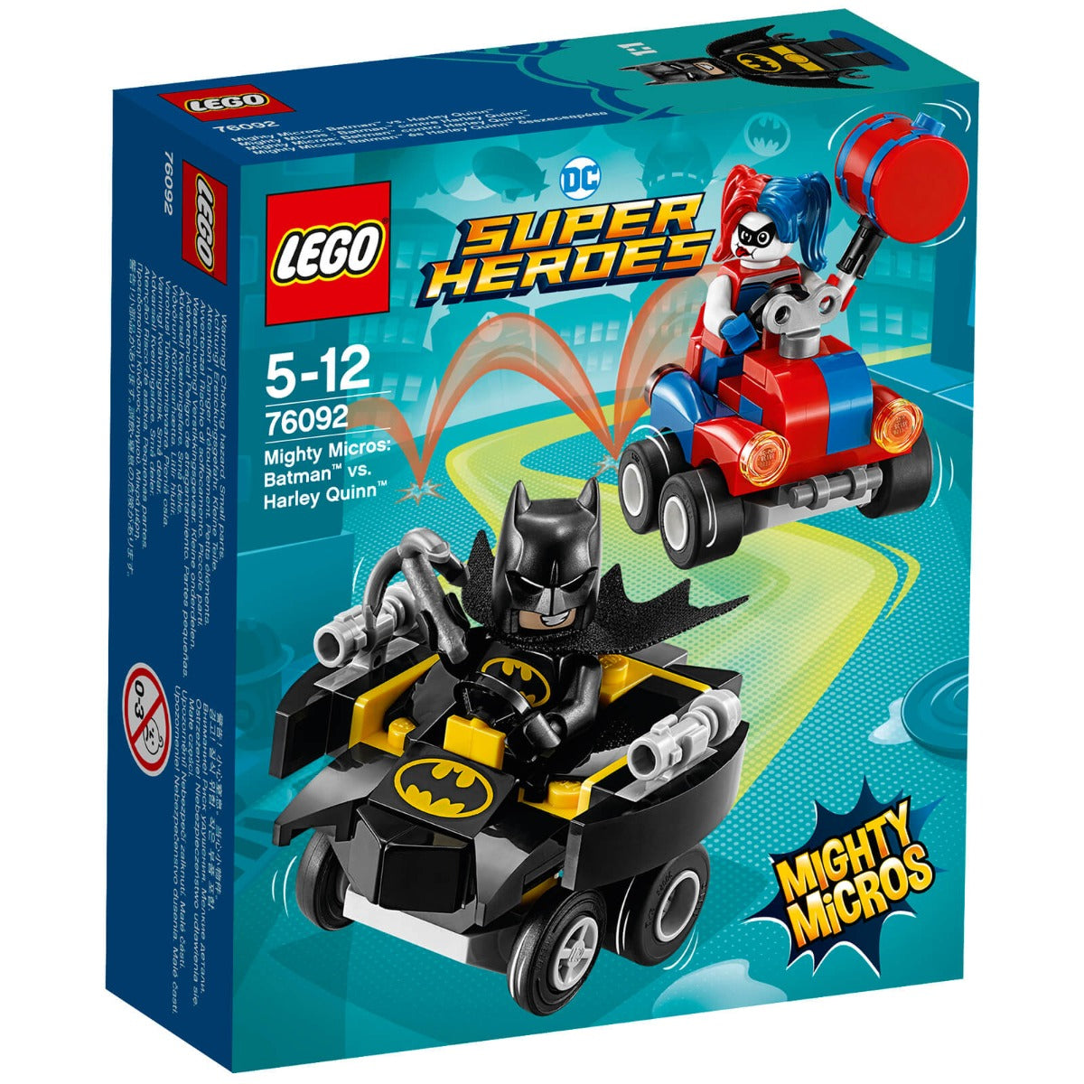 Lego DC Comics Superheroes Mighty Micros Batman vs Harley Quinn 76092