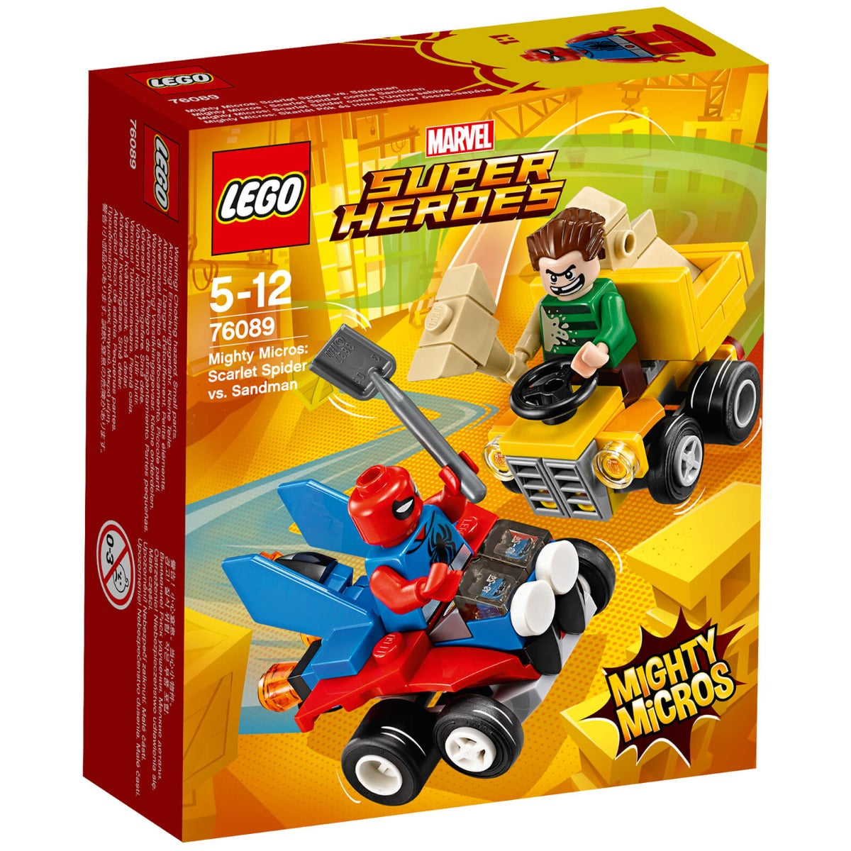 Lego Marvel Super Heroes Mighty Micros Scarlet Spider vs Sandman 76089