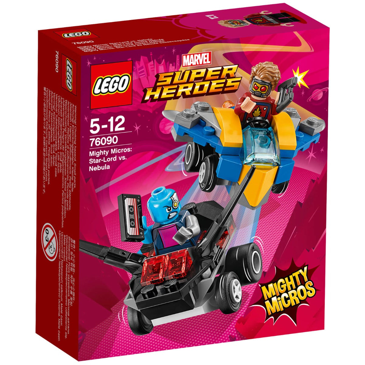 Lego Marvel Superheroes Mighty Micros Star-Lord vs Nebula 76090