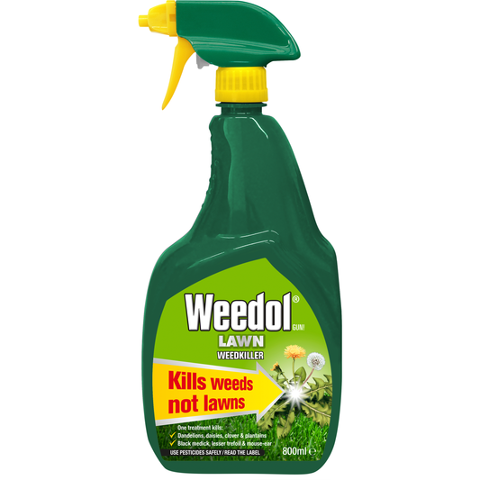 Weedol Gun! Lawn Weedkiller RTU 800ml