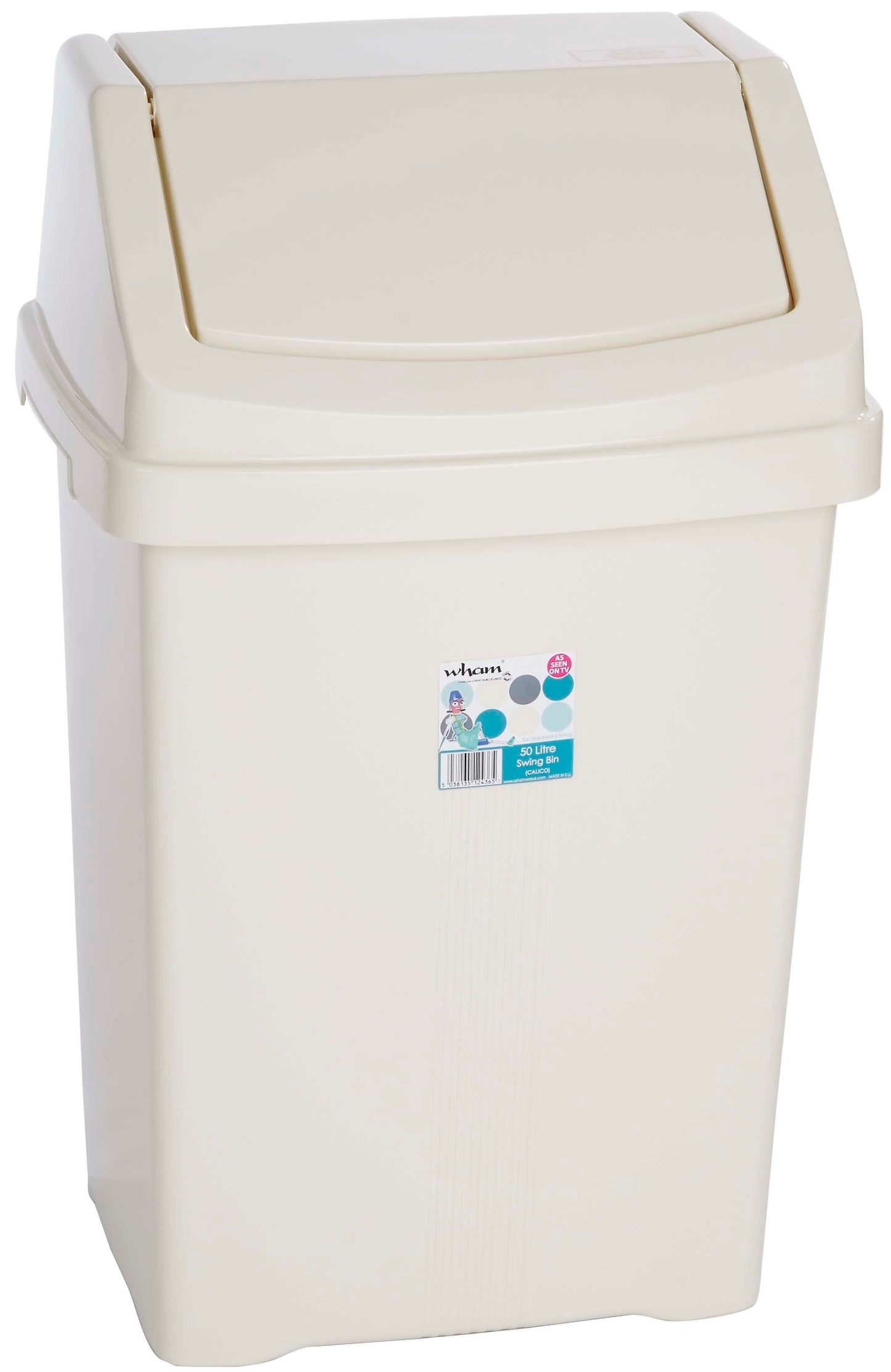 Wham Casa Swing Bin Calico 50L