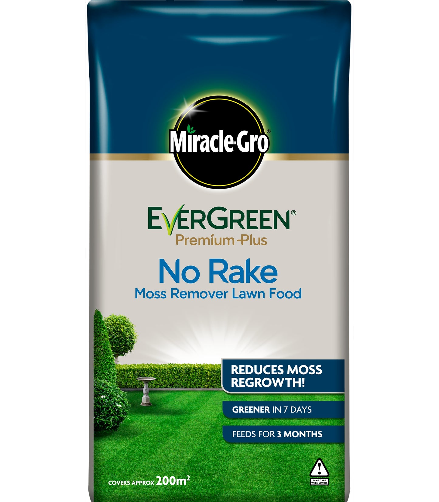 Evergreen Premium Plus No Rake Moss Remover Lawn Food 20kg