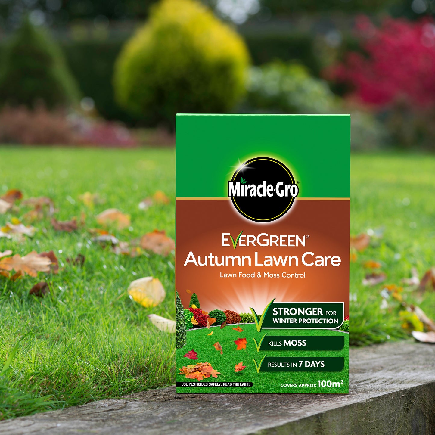 Miracle-Gro Evergreen Autumn Lawn Care Carton 4.2kg +20% Extra Free