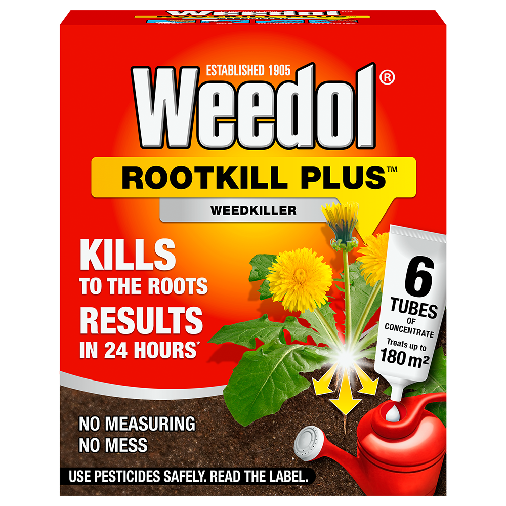 Weedol Rootkill Plus - 6 Liquid Concentrate Tubes