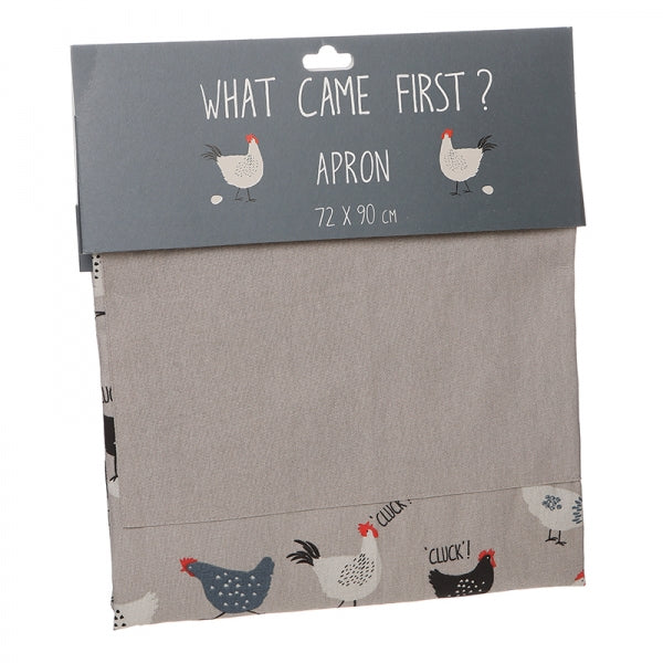 Shruti What Came First Apron Grey