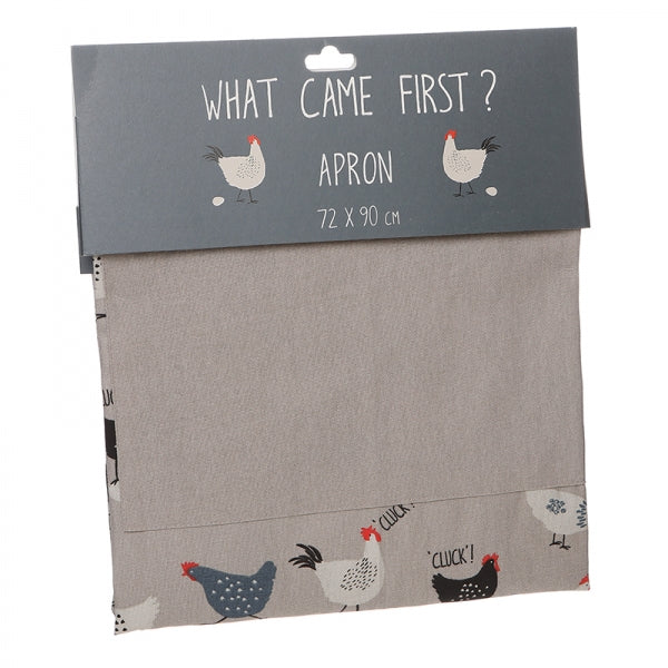 Shruti What Came First Apron Grey