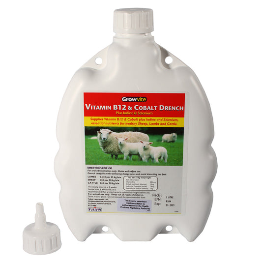 Growvite B12 Selenium & Cobalt Drench