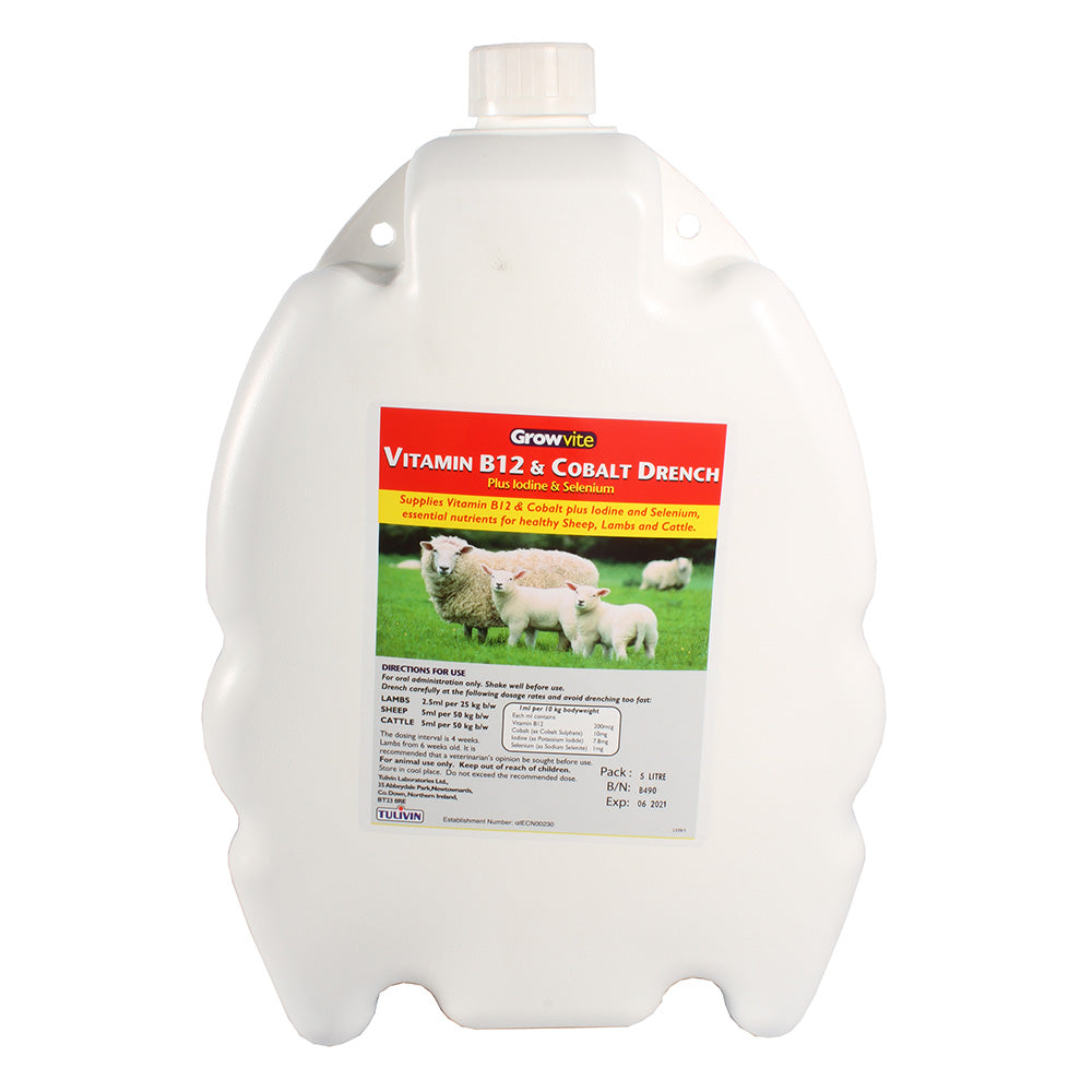 Growvite B12 Selenium & Cobalt Drench