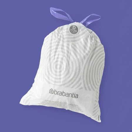 Brabantia PerfectFit Bin Bags Code D 15-20L