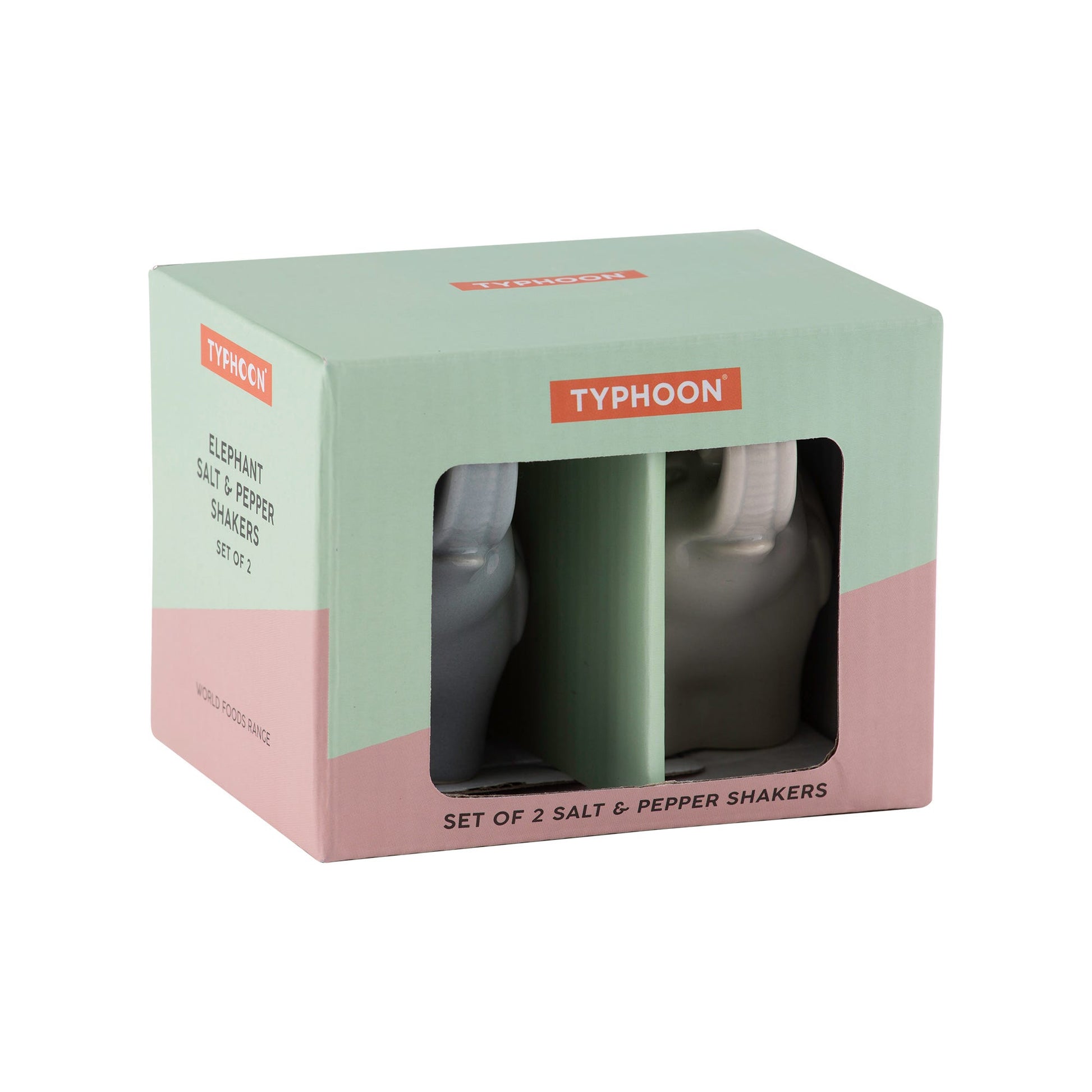 Typhoon World Foods Set of 2 Elephant Shakers