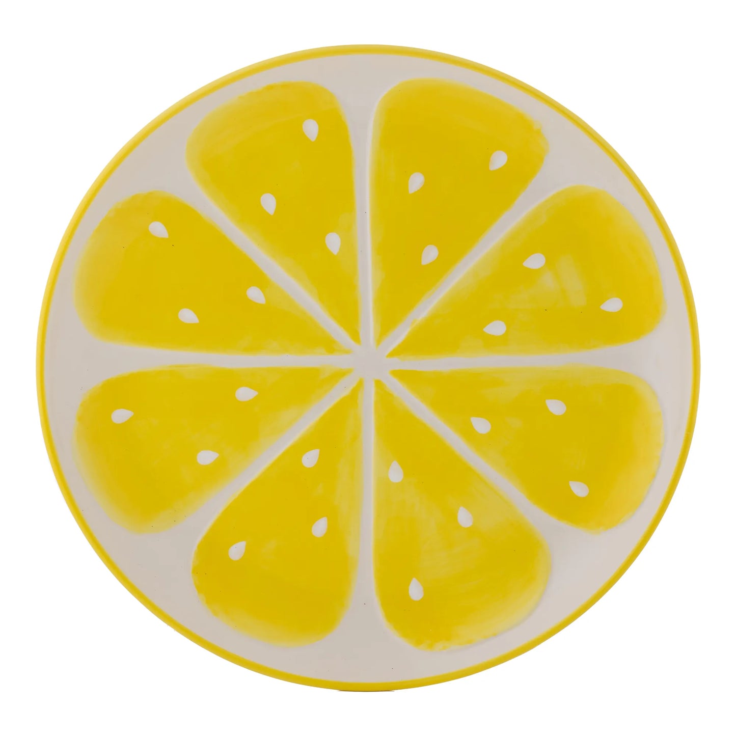 Typhoon World Foods Lemon Round Platter 28cm